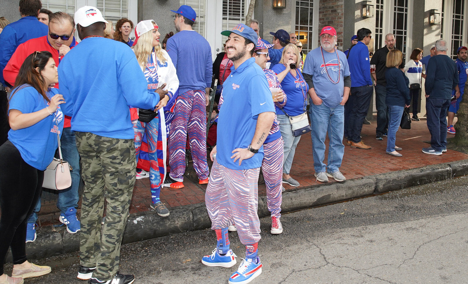 Buffalo Bills packers of NOLA Takeover Parade